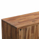 Rustic Industrial Acacia Wood Buffet Sideboard